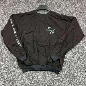 Vintage‎ Greenpeace Save The Planet Shirt Men S-M Todd Long Sleeve Deadstock New